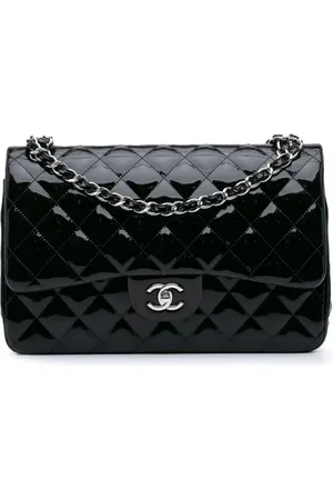 CHANEL 2012 jumbo Classic Double Flap Schultertasche