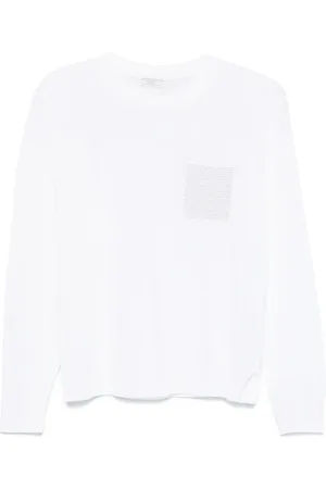 PESERICO SIGN Pullover mit Kettendetail