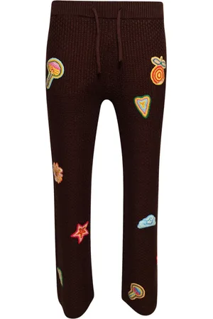 Casablanca Gehäkelte Hose mit Patches