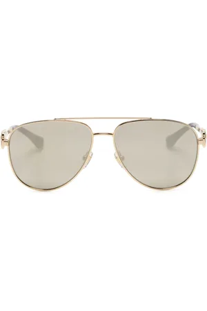 VERSACE Getönte Pilotenbrille
