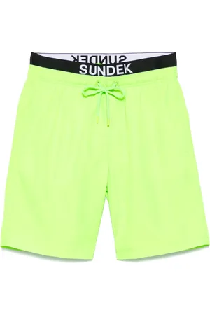 Sundek Badeshorts mit Logo-Bund