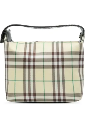 Burberry 2000-2017 mini House Check Handtasche aus beschichtetem Canvas