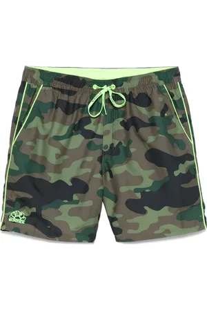 Sundek Badeshorts mit Camouflage-Print