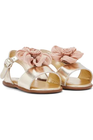 Babywalker Sandalen mit Blumenapplikation