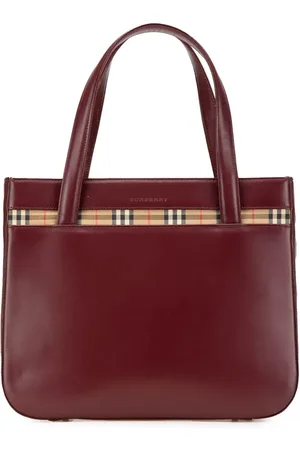 Burberry 2000-2017 House Check Handtasche aus Leder