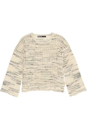 Bimba y Lola Pullover mit Lochstrickmuster