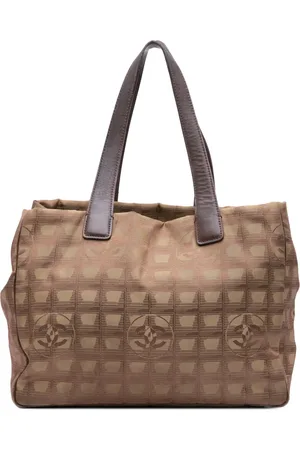 CHANEL 2002-2003 New Travel Line Tote Bag aus Nylon