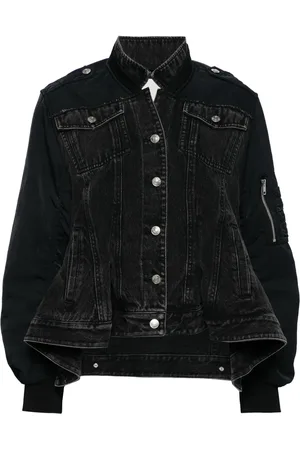 3.1 Phillip Lim Jeans-Fliegerjacke im Hybrid-Look