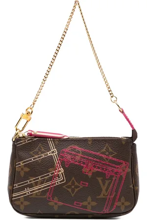 LOUIS VUITTON 2014 Monogram Trunks & Bags Mini Pochette Accessoires Handtasche
