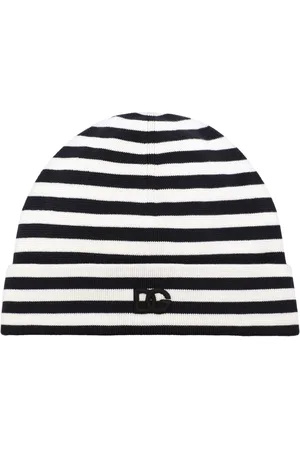 Dolce & Gabbana Gestreifte Beanie aus Seide
