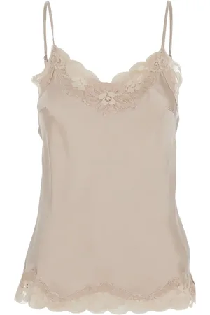 Gold Hawk Camisole-Top aus Seide
