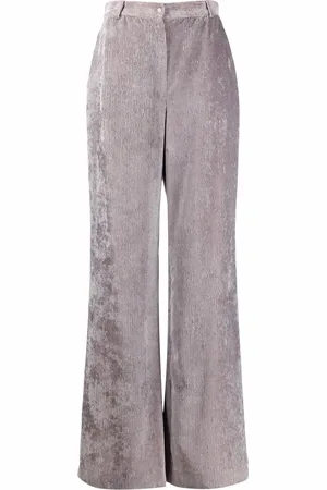 Alberta Ferretti Ausgestellte Cordhose