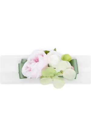 COLORICHIARI Haarreif mit Blumenapplikation