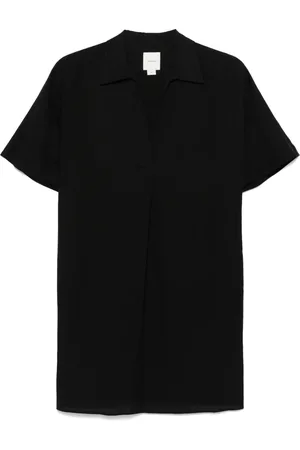 Calvin Klein Minikleid mit Logo-Schild