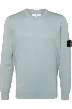 Stone Island Fein gestrickter Pullover mit Kompass