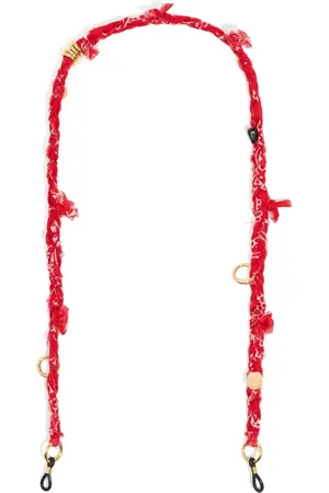 Bimba y Lola Brillenkette mit Paisley-Print
