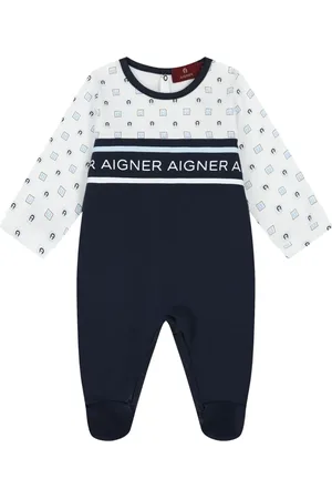 Aigner Strampler mit Logo-Print