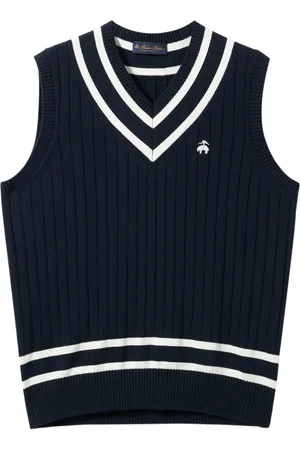 Brooks Brothers Trägershirt mit Logo-Stickerei