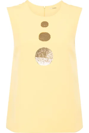 ALEXIS Amell Tanktop mit Münzdetail