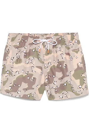 Sundek Badeshorts mit Camouflage-Print