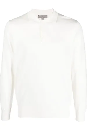 CANALI Pullover mit Polokragen