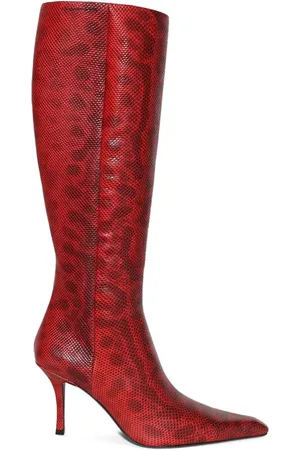 Alexander Wang Vivica Stiefel mit Schlangen-Effekt