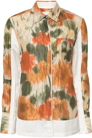 3.1 Phillip Lim Blurred Marigold PJ Hemd