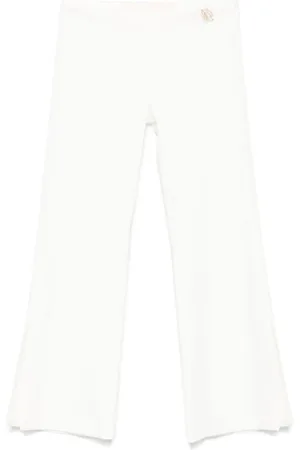 MISS BLUMARINE Hose mit Logo-Schild