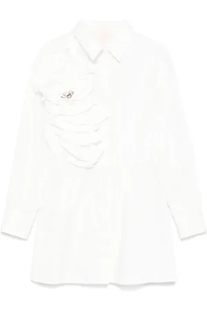 MISS BLUMARINE Kleid mit Blumenapplikation