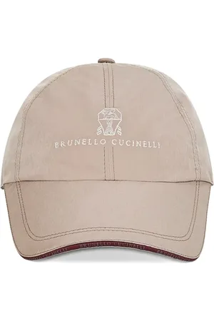 Brunello Cucinelli Baseballkappe mit Logo-Stickerei