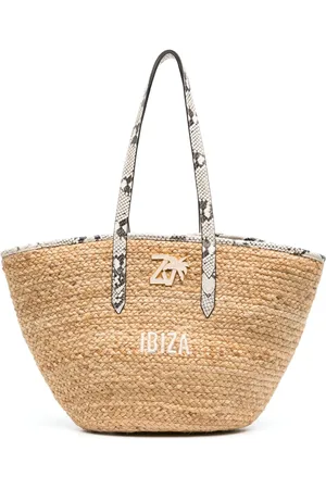 Zadig & Voltaire Strandtasche mit Logo-Patch