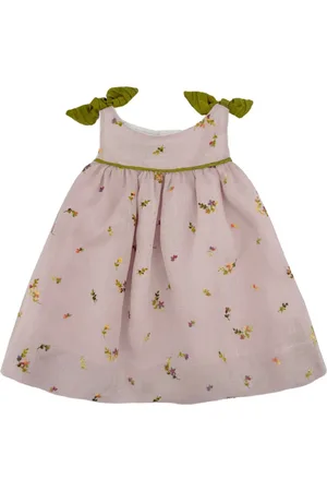 LA STUPENDERIA Kleid mit Blumenstickerei