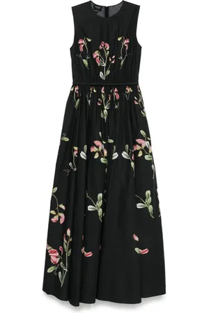 Giambattista Valli Maxikleid mit Blumen-Print