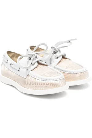 Moschino Segelschuhe aus Logo-Jacquard