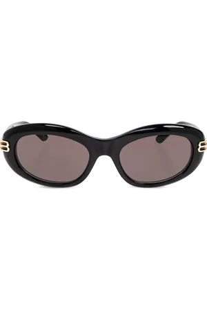 Balenciaga Sonnenbrille mit ovalem Gestell
