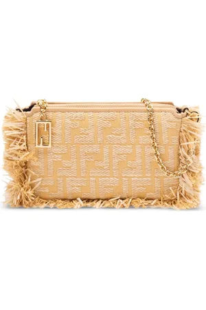 Fendi Baguette Clutch mit Fransendetail