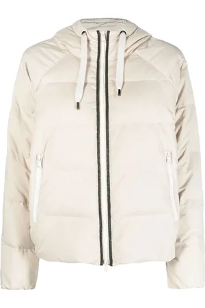 Brunello Cucinelli Gesteppte Daunenjacke