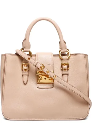 Miu Miu 2014 Madras Tote Bag