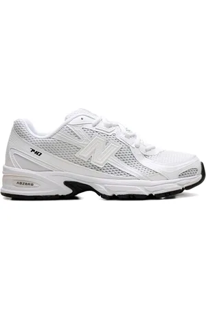 New Balance 740 "Triple White" Sneakers