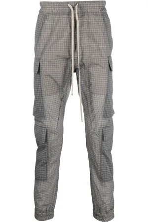 Rick Owens Karierte Hose mit Kordelzug