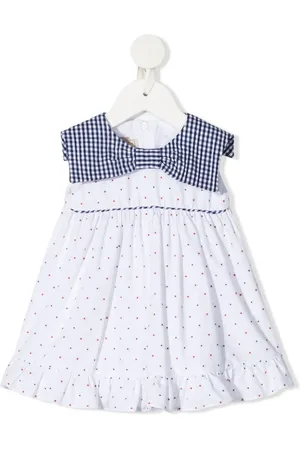 LA STUPENDERIA Trägerkleid mit Polka Dots