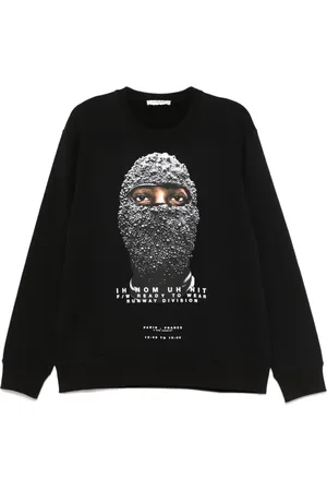 Ih Nom Uh Nit Black Mask Sweatshirt