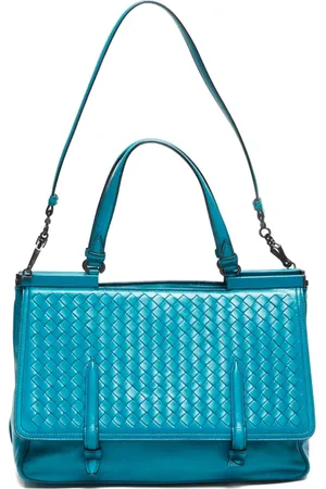 Bottega Veneta 2010-2024s Intrecciato Flap Schultertasche