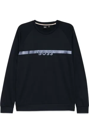 HUGO BOSS Pullover mit Logo-Print