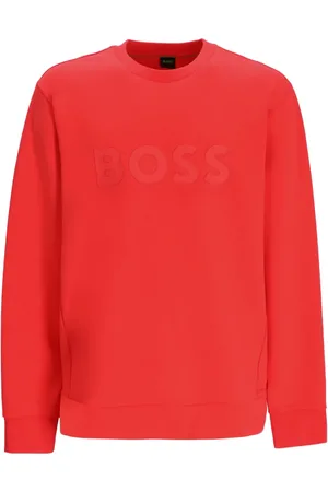 HUGO BOSS Salbo Sweatshirt mit Logo-Print