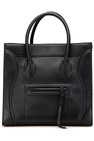 Céline 2012-2018 große Smooth Phantom Luggage Tote Bag aus Kalbsleder