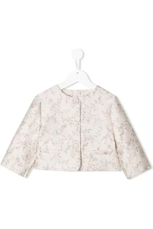 LA STUPENDERIA Luce Blazer aus floralem Jacquard