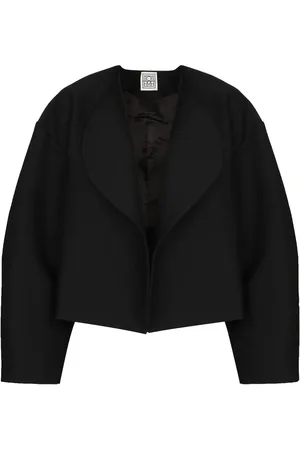 Totême Cropped-Bomberjacke ohne Kragen
