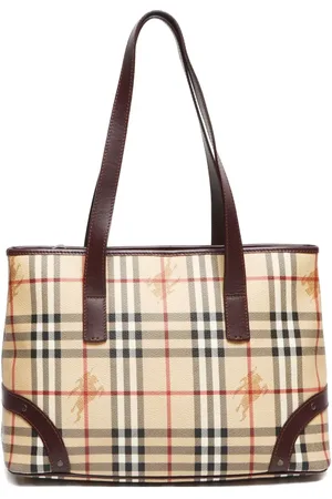 Burberry 2000-2020 Nova Check Tote Bag