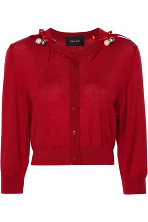 Simone Rocha Cropped-Cardigan